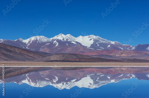 Obraz na płótnie Lake in Argentina w salonie