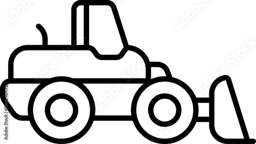 loader illustration on a white background   