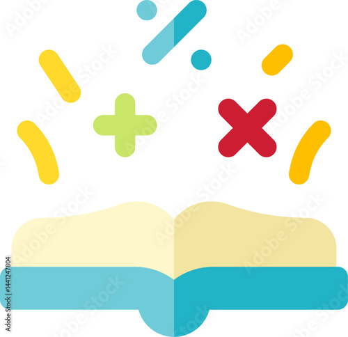 maths illustration on a white background    