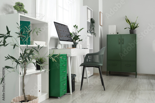 Interior of medical office ...