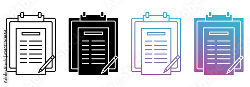 notification best icon sheet with line, glyph, gradient multistyle collection of elements for design