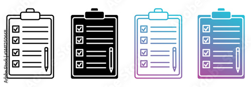 best icon sheet with line, glyph, gradient multistyle collection of elements for design