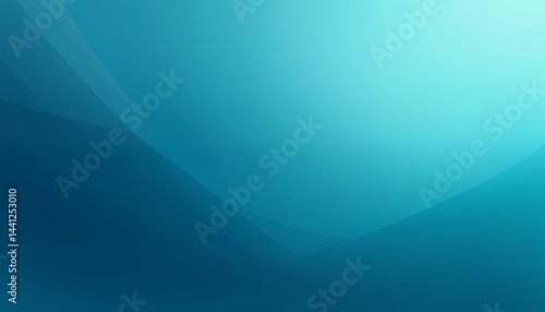 Light Aqua to Deep Teal Cool Gradient