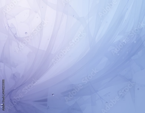 Soft Lavender to Powder Blue Gradient
