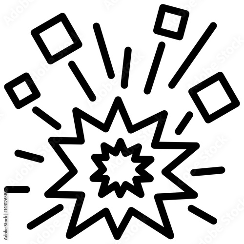 Ruin Outline Icon