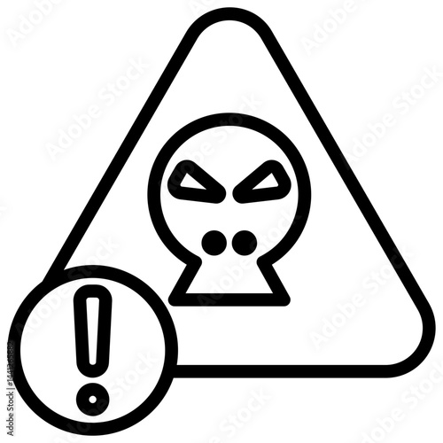 Fatality Outline Icon