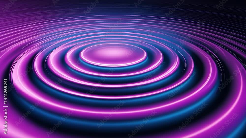 Abstract swirling concentric circles Abstract swirling concentric circles