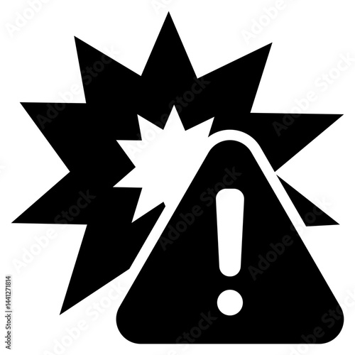 Incident Glyph Icon