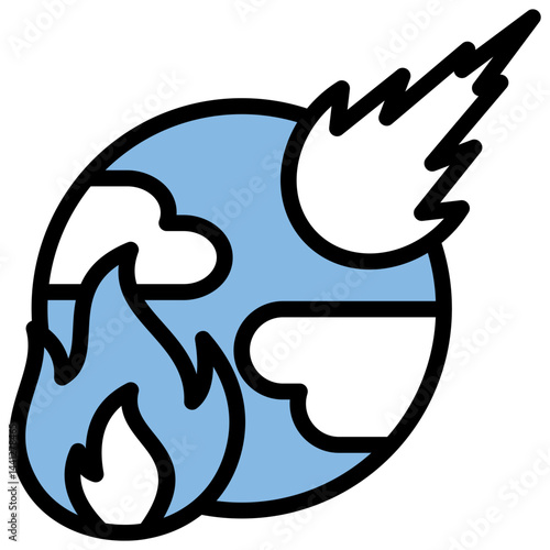 Cataclysm Blue Black Icon