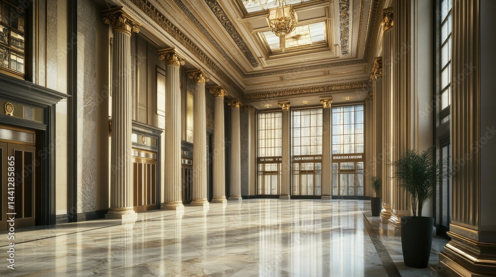 Grand Hall Interior Design: A Luxurious Architectural Visualization Grand Hall Interior Design: A Luxurious Architectural Visualization