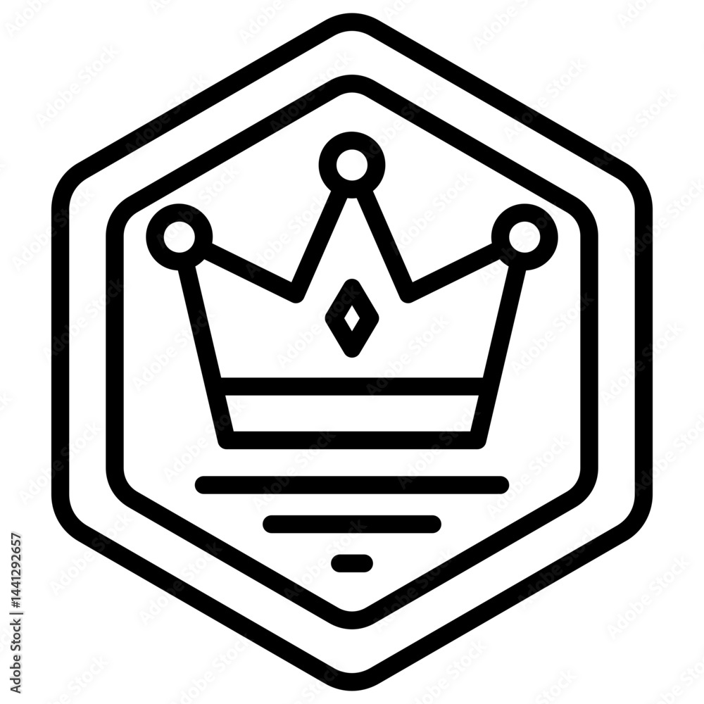 Elite Outline Icon Elite Outline Icon
