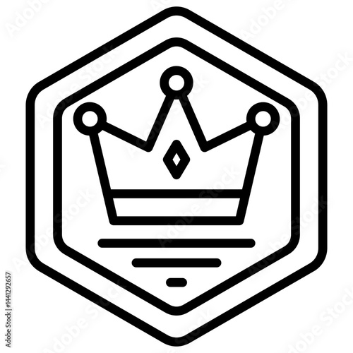 Elite Outline Icon