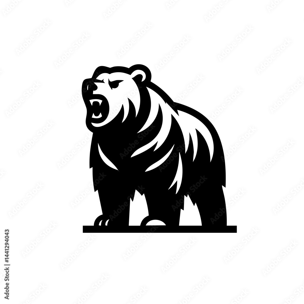 Brown Bear Icon Symbol Logo Brown Bear Icon Symbol Logo