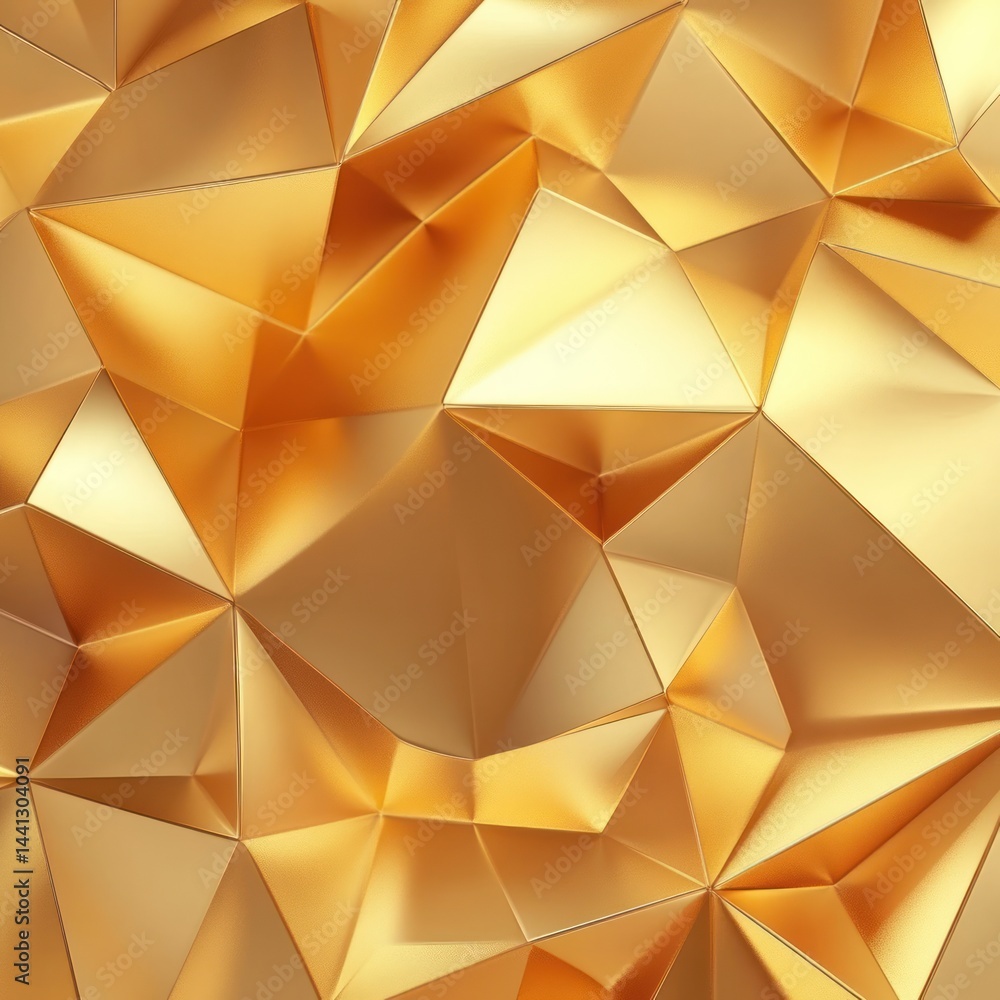 Gold geometric abstract background Gold geometric abstract background