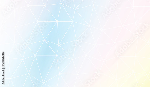 Triangular style. Modern pattern for a brand book. Vector illustration. Creative gradient color.