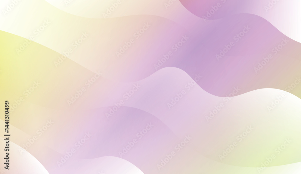 Fototapeta premium Modern Background With Wave Gradient Shape. For Your Design Wallpapers Presentation. Vector Illustration with Color Gradient.