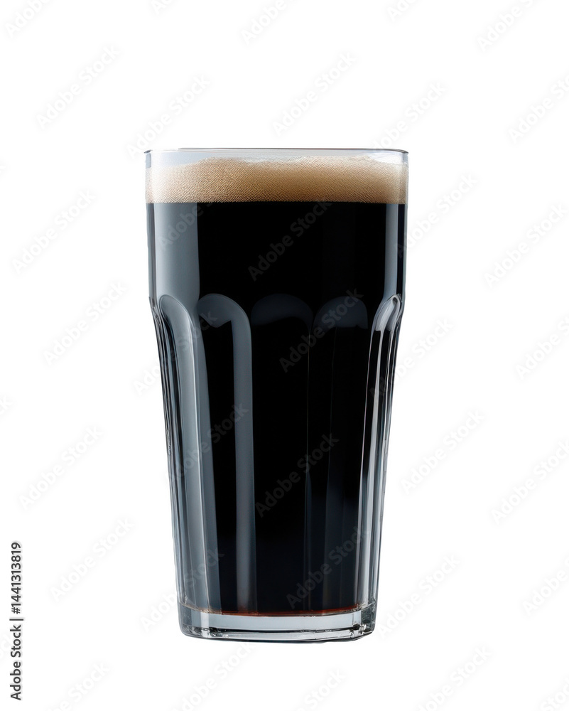 Vaso de bebida color negro aislada sobre fondo transparente. PNG. Vaso de bebida color negro aislada sobre fondo transparente. PNG.