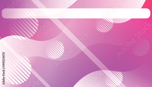 Geometric Pattern With Lines, Wave. For Your Design Ad, Banner, Cover Page. Vector Illustration with Color Gradient.