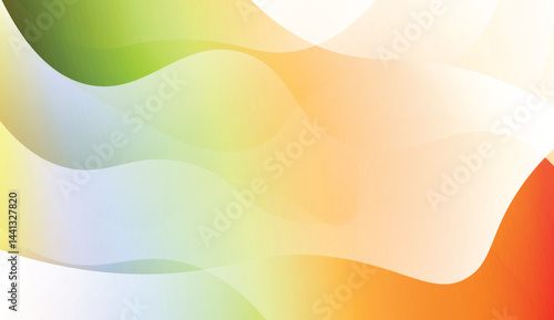 Abstract Background With Dynamic Effect. For Futuristic Ad, Booklets. Vector Illustration with Color Gradient.