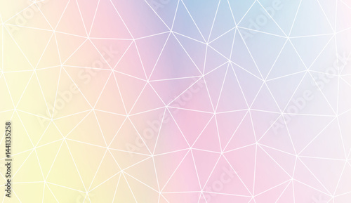 Modern elegant background with polygonal elements. For your business, presentation, fashion print. Vector illustration. Creative gradient color.