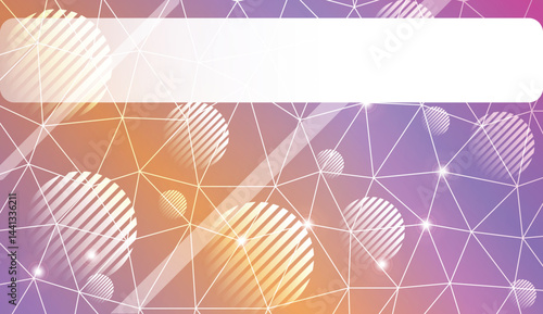 Triangular style. For interior wallpaper, smart design, fashion print. Vector illustration. Abstract Gradient Soft Colorful Background.