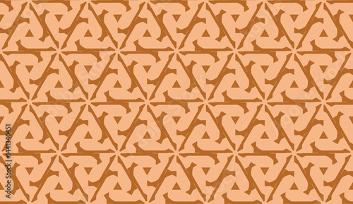 Vector geometric pattern. Triangles curved line. For wallpaper, presentation background, interior design, fashion print.
