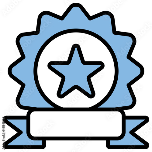 Exclusive Blue Black Icon