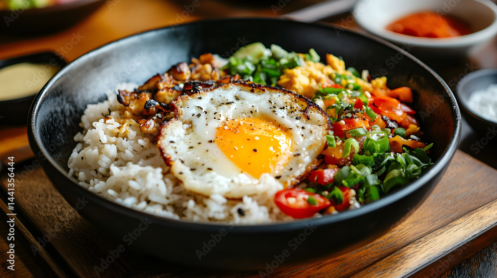 fried rice with vegetables fried rice with vegetables