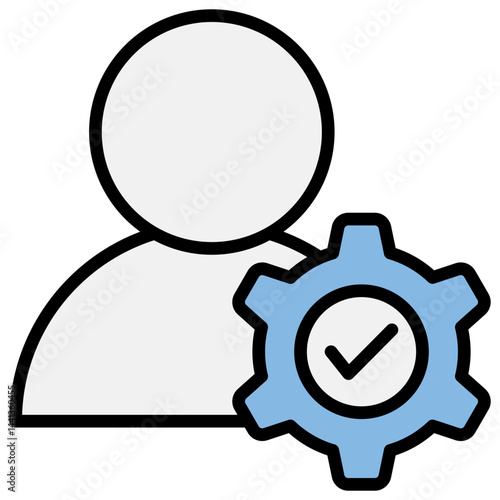 Reliability Blue Black Icon