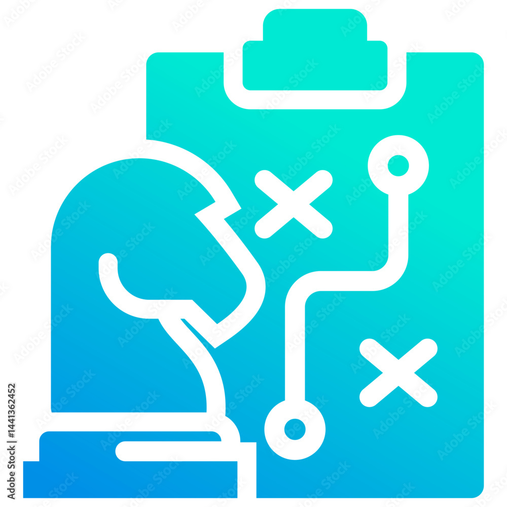 Obraz premium Strategic Icon