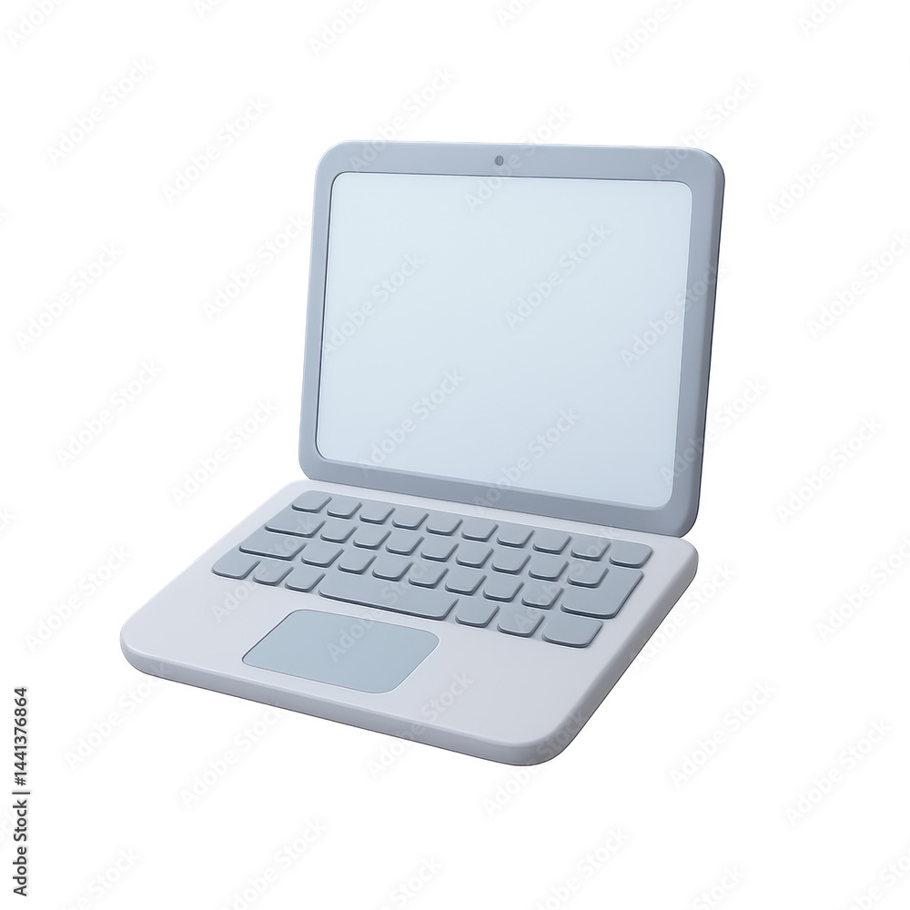 Laptop Mockup: Sleek and modern laptop with blank screen, ideal for showcasing your software or website design. Laptop Mockup: Sleek and modern laptop with blank screen, ideal for showcasing your software or website design.