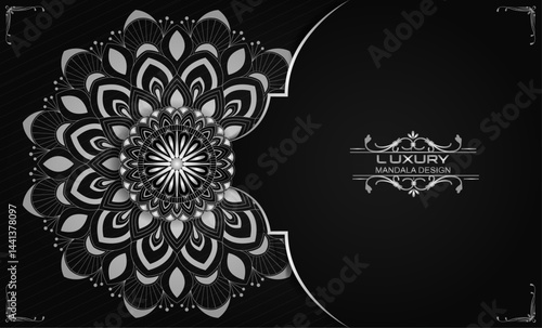 Traditional ornamental Creative Mandala for Weeding Card, Greeting Card | Ornamental Mandala Designs for Interior Wall Posters, Mandala Tapestries, Bedspreads, and Meditation Room Enhancements
