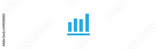 business graph icon. Graphs vector icon. growing up graph vector illustration,