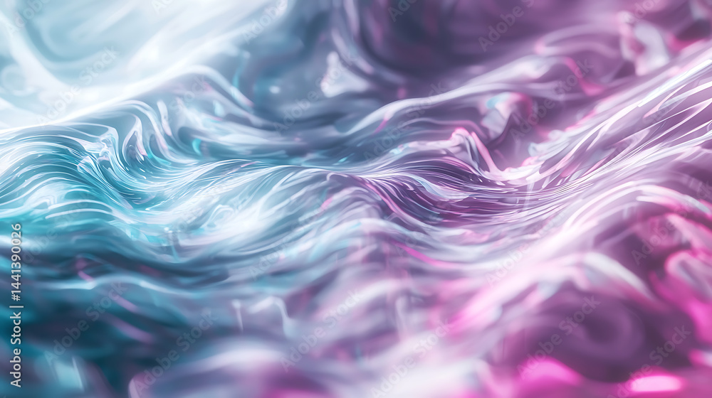 Fototapeta premium Vibrant abstract geometric textures digital art colorful background. Fluid motion abstract art digital creation colorful swirls artistic environment vibrant viewpoint.