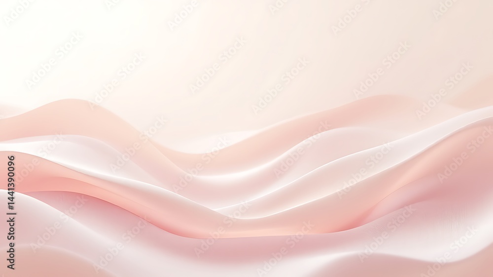 Fototapeta premium Modern minimalist abstract pastel background with smooth gradient. Perfect for branding, product display, and web design