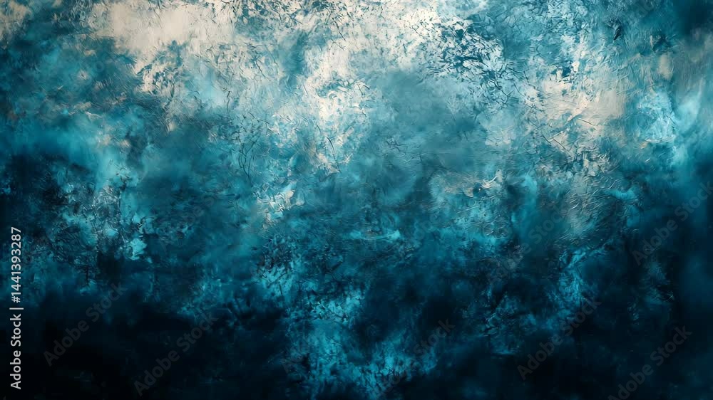 Abstract art depicting a textured, deep blue and white swirling pattern. Resembles a stormy sea or celestial nebula Abstract art depicting a textured, deep blue and white swirling pattern. Resembles a stormy sea or celestial nebula