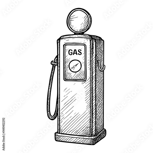 Classic Gas Pump