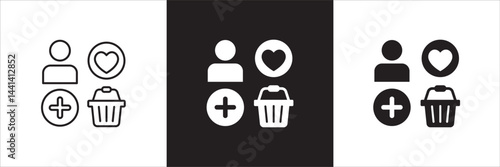 Consumer icon. online shopping user buyer icon. Shopper symbol. Customer sign. Icon symbol suitable for self service store, customer, buy. Vector  illustration