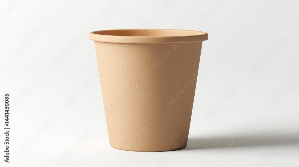 Beige planter, simple and elegant Beige planter, simple and elegant