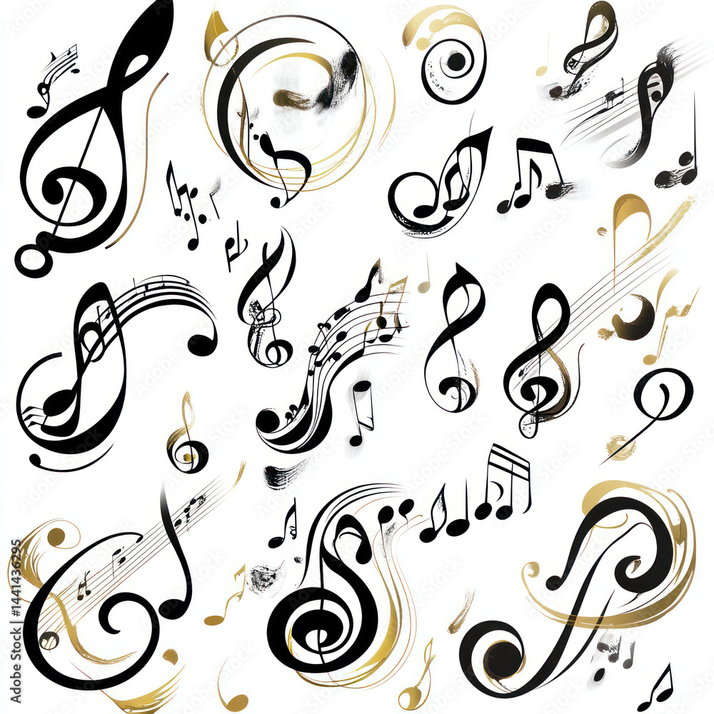 seamless pattern with floral elements