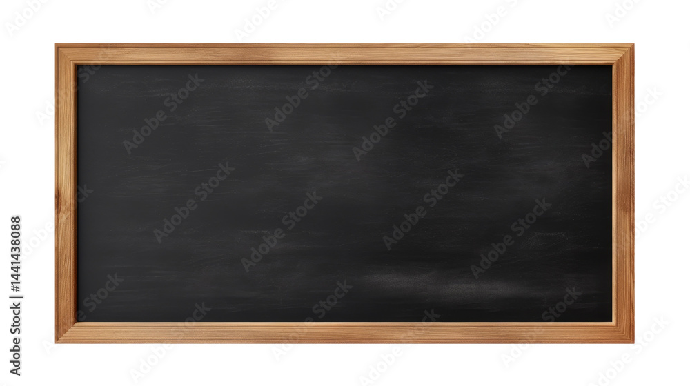 Blank Blackboard Isolated on a Transparent Background Blank Blackboard Isolated on a Transparent Background