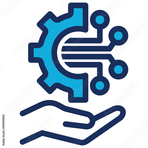 Digital Transformation Icon