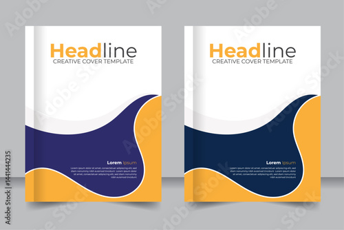 Abstract stylish professional look, corporate book cover design creative layout and creative illustration 8.5 inch width 11 inch height size book cover template, cover design, book cover design
