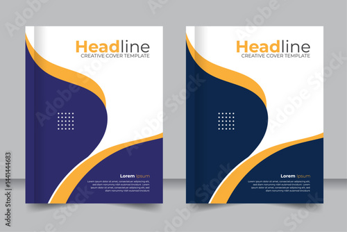 Corporate stylish illustration, creative shapes, abstract corporate book cover design template, 8.5 inch width 11 inch height size book cover template, cover design, book cover design
