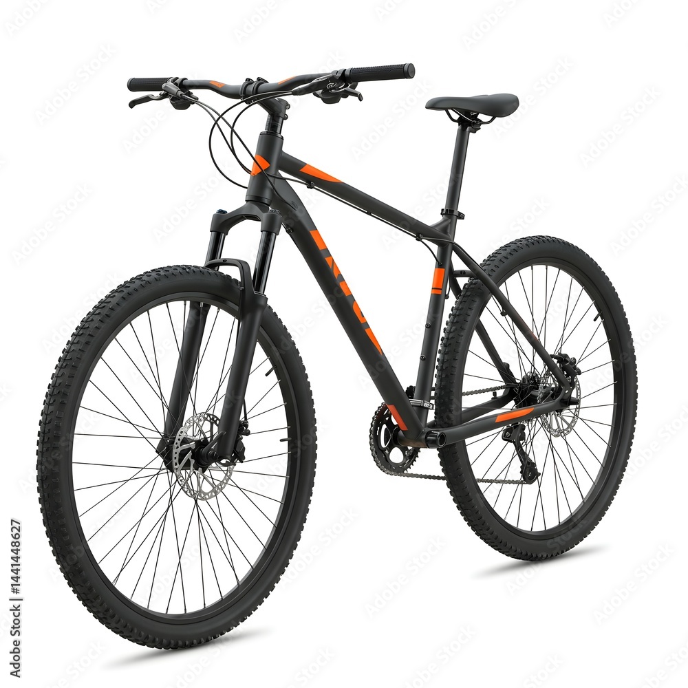 Fototapeta premium 2023 Mountain Bike Rugged Design, Powerful Performance, Off-Road Adventures Await