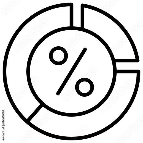 Ratio Outline Icon