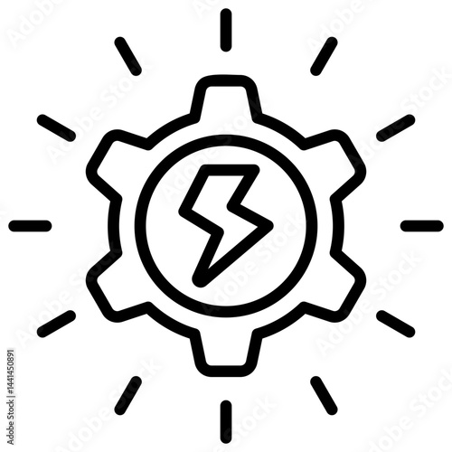 Stimulus Outline Icon
