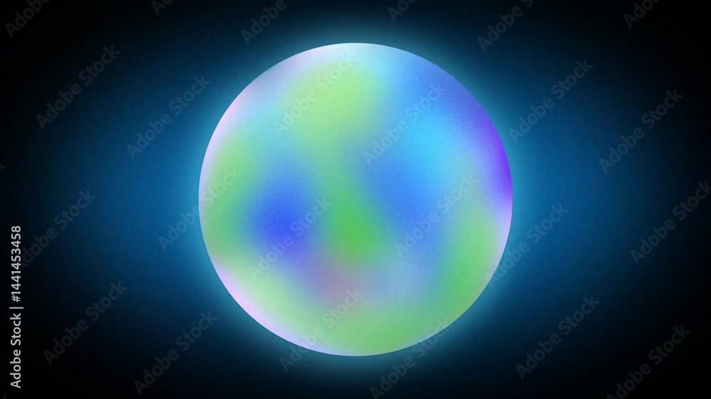 Blue, green, and purple circle glowing on dark background Blue, green, and purple circle glowing on dark background