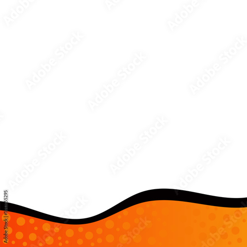 Volkadot Gradient Footer Orange