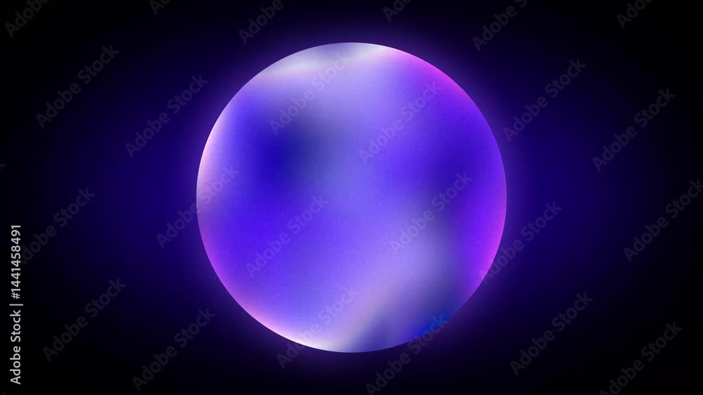 Abstract glowing circle of blue and purple against a dark background Abstract glowing circle of blue and purple against a dark background